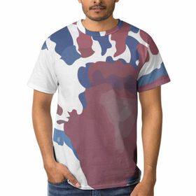 AILLOSA TH-13 3D Baskılı Desenli Kısa Kollu Erkek T-shirt