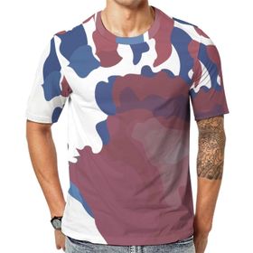 AILLOSA TH-13 Baskılı Desenli Kısa Kollu Unisex T-shirt