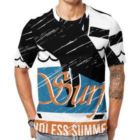 AILLOSA TH-130 Baskılı Desenli Kısa Kollu Unisex T-shirt