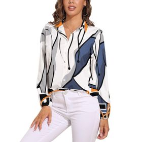 AILLOSA TH-159 V Yaka Kadın Bluz