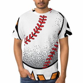 AILLOSA TH-160 Baskılı 3D Desen Beden Erkek T-shirt