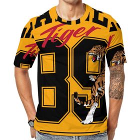 AILLOSA TH-181 Baskılı Desenli Kısa Kollu Unisex T-shirt
