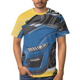 AILLOSA TH-194 Baskılı 3D Desen Beden Erkek T-shirt