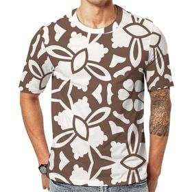 AILLOSA TH-231 Baskılı Desenli Kısa Kollu Unisex T-shirt