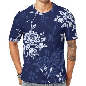 AILLOSA TH-240 Baskılı Desenli Kısa Kollu Unisex T-shirt