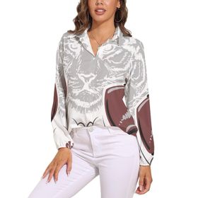 AILLOSA TH-277 V Yaka Kadın Bluz