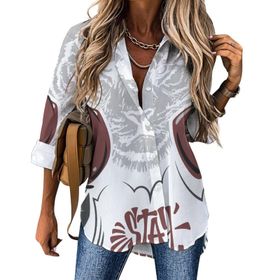 AILLOSA TH-277 V Yaka Tunik Kadın Bluz