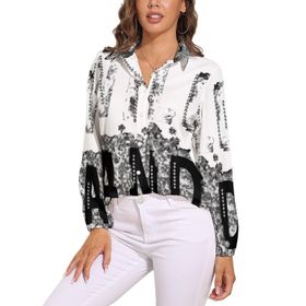 AILLOSA TH-279 V Yaka Kadın Bluz