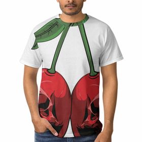 AILLOSA TH-296 3D Baskılı Desenli Kısa Kollu Erkek T-shirt