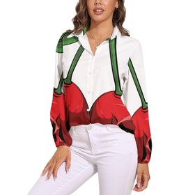 AILLOSA TH-296 V Yaka Tunik Kadın Bluz