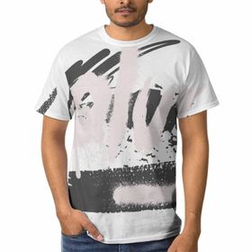 AILLOSA TH-297 3D Baskılı Desenli Kısa Kollu Erkek T-shirt