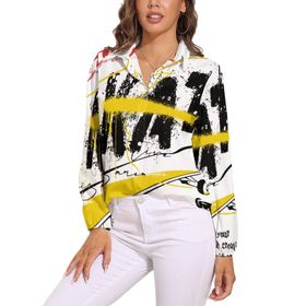 AILLOSA TH-299 V Yaka Tunik Kadın Bluz