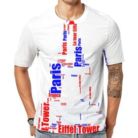 AILLOSA TH-306 Baskılı Desenli Kısa Kollu Unisex T-shirt