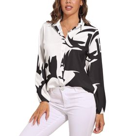 AILLOSA TH-308 V Yaka Kadın Bluz