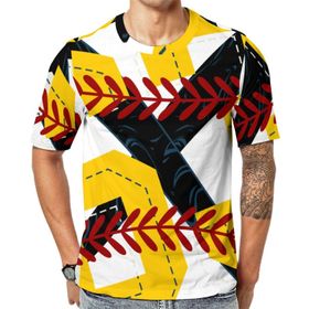 AILLOSA TH-318 Baskılı Desenli Kısa Kollu Unisex T-shirt