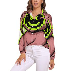AILLOSA TH-331 V Yaka Kadın Bluz