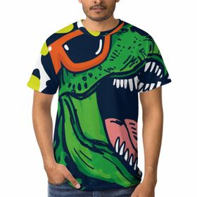 AILLOSA TH-339 Baskılı Desenli Kısa Kollu Unisex T-shirt