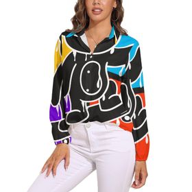 AILLOSA TH-347 V Yaka Kadın Bluz
