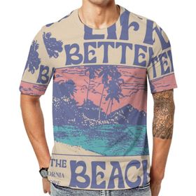 AILLOSA TH-352 Baskılı Desenli Kısa Kollu Unisex T-shirt