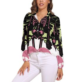 AILLOSA TH-358 V Yaka Kadın Bluz