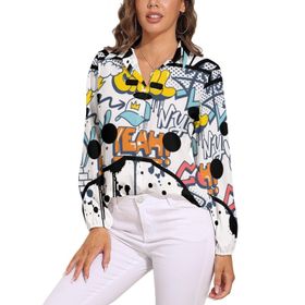 AILLOSA TH-359 V Yaka Kadın Bluz