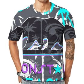 AILLOSA Th-369 Baskılı Desenli Kısa Kollu Unisex T-shirt