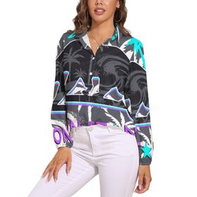 AILLOSA TH-369 V Yaka Tunik Kadın Bluz