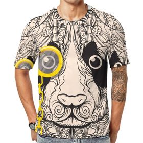 AILLOSA Th-371 Baskılı Desenli Kısa Kollu Unisex T-shirt