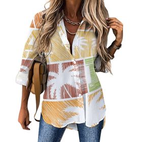 AILLOSA TH-372 V Yaka Tunik Kadın Bluz