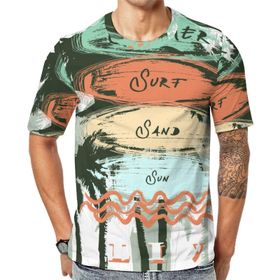AILLOSA Th-375 Baskılı Desenli Kısa Kollu Unisex T-shirt