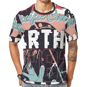 AILLOSA Th-379 Baskılı Desenli Kısa Kollu Unisex T-shirt