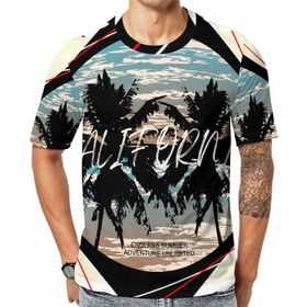AILLOSA Th-382 Baskılı Desenli Kısa Kollu Unisex T-shirt