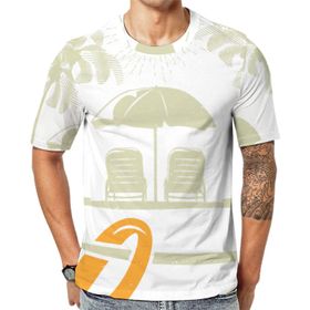 AILLOSA Th-386 Baskılı Desenli Kısa Kollu Unisex T-shirt