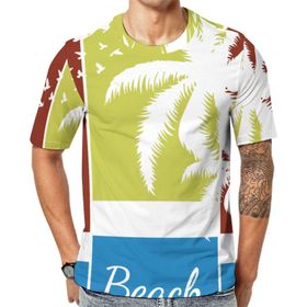 AILLOSA Th-390 Baskılı Desenli Kısa Kollu Unisex T-shirt
