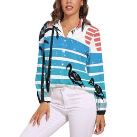 AILLOSA TH-392 V Yaka Kadın Bluz