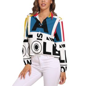 AILLOSA TH-393 V Yaka Kadın Bluz