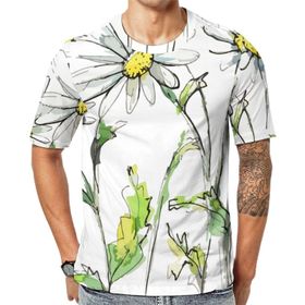 AILLOSA Th-415 Baskılı Desenli Kısa Kollu Unisex T-shirt