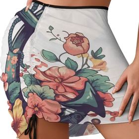 AILLOSA TH-433 Cover Up Sarma Etek Bikini Havlu Tarz Plaj Elbisesi