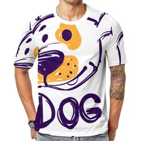 AILLOSA Th-438 Baskılı Desenli Kısa Kollu Unisex T-shirt