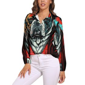 AILLOSA TH-439 V Yaka Kadın Bluz