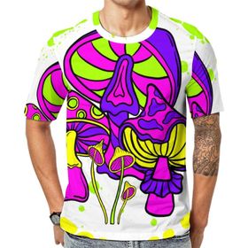 AILLOSA Th-441 Baskılı Desenli Kısa Kollu Unisex T-shirt