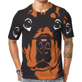 AILLOSA Th-445 Baskılı Desenli Kısa Kollu Unisex T-shirt