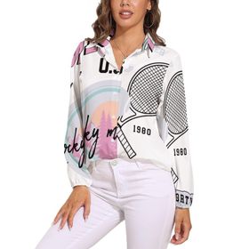 AILLOSA TH-462 V Yaka Kadın Bluz