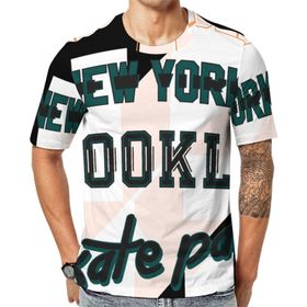AILLOSA Th-468 Baskılı Desenli Kısa Kollu Unisex T-shirt