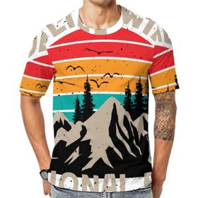 AILLOSA Th-486 Baskılı Desenli Kısa Kollu Unisex T-shirt