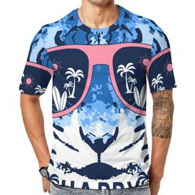 AILLOSA Th-493 Baskılı Desenli Kısa Kollu Unisex T-shirt