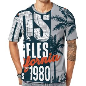 AILLOSA Th-498 Baskılı Desenli Kısa Kollu Unisex T-shirt