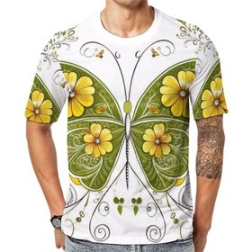 AILLOSA Th-51 Baskılı Desenli Kısa Kollu Unisex T-shirt