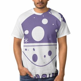 AILLOSA TH-71 3D Baskılı Desenli Kısa Kollu Erkek T-shirt