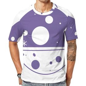 AILLOSA Th-71 Baskılı Desenli Kısa Kollu Unisex T-shirt